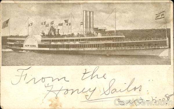Hudson River Dayline New York Boats, Ships