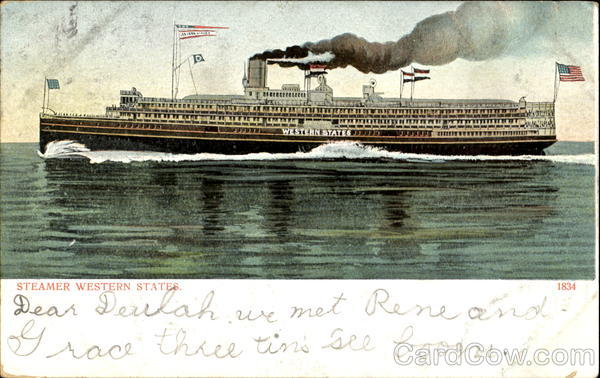 Steamer Western States Boats, Ships