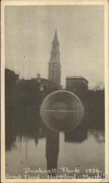 Bushnell Park 1936 Hartford Connecticut