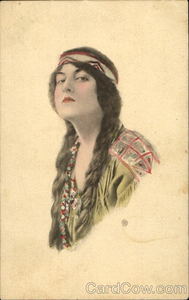 Indian Maiden Native Americana