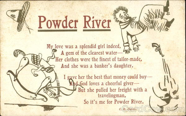Powder River Cowboy Western