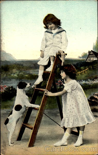 Girls with Dog, Ladder Dogs