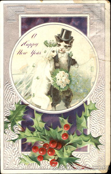 A Happy New Year Cats