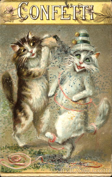 Confetti Maurice Boulanger Cats