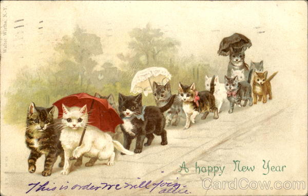 Parade of Cats Walter Wirths