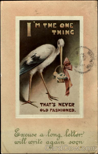 I'm The One Thing That's Never Old Fashioned Babies