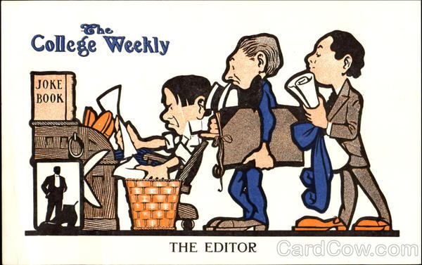 The College Weekly Editor - Walk-Over Shoes Advertising