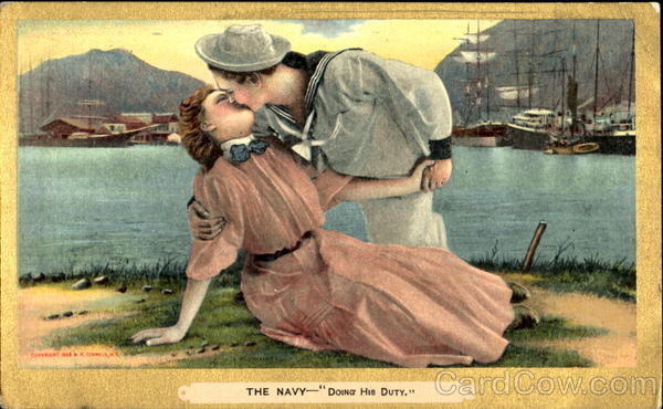 The Navy Doing His Duty