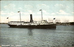 Steamer St. Croix Boats, Ships Postcard Postcard