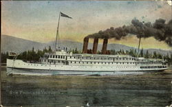 Str. Princess Victoria Postcard