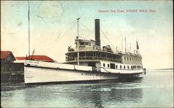 Steamer Gay Head Woods Hole, MA Boats, Ships Postcard Postcard