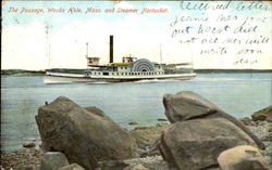 The Passage And Steamer Nantucket Postcard