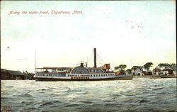 Along The Water Front Postcard
