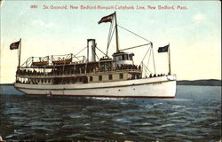 Str. Gosnold New Bedford, MA Boats, Ships Postcard Postcard