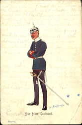 Der Herr Leutnant Postcard
