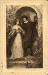 Charmante Promenade Postcard