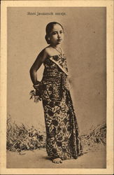 Mooi Javaansch Meisje Postcard