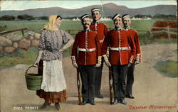 Eyes Front! Postcard