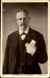 The Right Hon A. J. Balfour Postcard