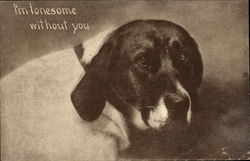 I'm Lonesome Without You Postcard