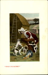 Who's To Blame? Postcard