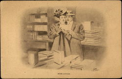 Book-Lovers Postcard