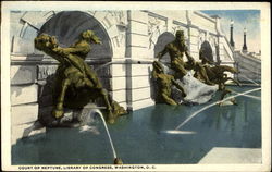 Court Of Naptune Postcard