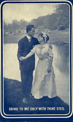 Drink To Me Only With Thine Eyes Postcard
