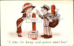 Parcel Post Postcard
