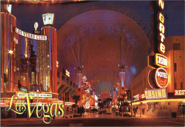 Fremont Street Experience - Downtown Las Vegas Nevada