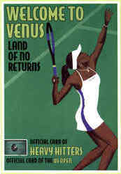 Venus Williams Rack Cards