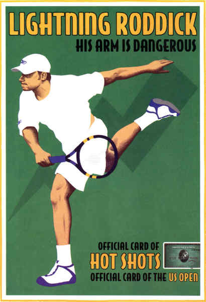 Andy Roddick Rack Cards