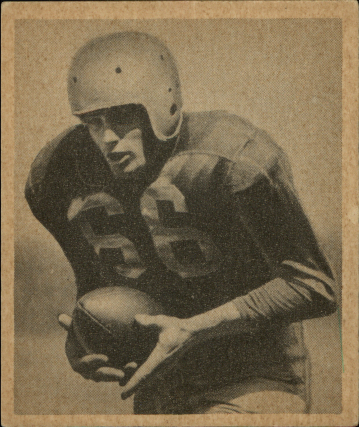 1948 Bowman Football #66 Cicil (Cy) Souders Detroit Lions