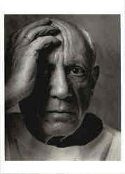 Pablo Picasso Vallauris France 1954 Postcard
