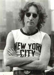 John Lennon New York City 1974 Postcard