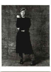 David Bowie 1987 Postcard