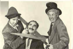 Marx Brothers Postcard