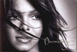 Janet Jackson Damita Jo Postcard