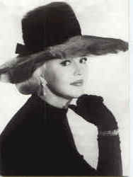 Peggy Lee 1950 Postcard