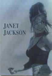 Janet Jackson Postcard
