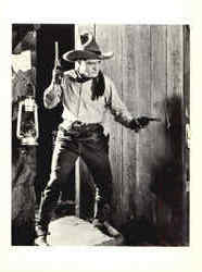 Tom Mix in "The Untamed" Postcard