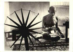 Mahatma Gandhi 1946 Postcard