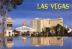 Sahara Hotel Casino Postcard