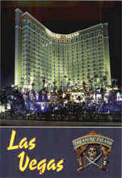 Treasure Island Hotel Casino Postcard