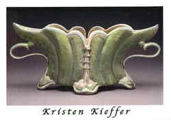 Kristen Kieffer - Flower Boat Art Postcard Postcard