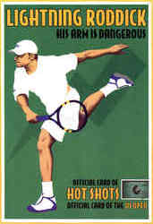 Andy Roddick Rack Cards Postcard Postcard