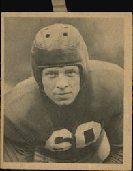 1948 Bowman Football #37 Len Younce New York Giants Trading Card