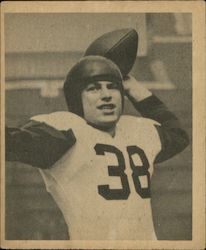 1948 Bowman Football #46 Tony (Skippy) Minisi New York Giants Trading Card
