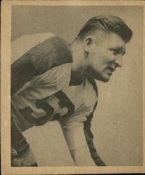 1948 Bowman Football #61 Alex Wojciechowicz Philadelphia Eagles Rookie HOF Trading Card