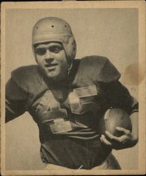 1948 Bowman Football #65 Michael (Iron Mike) Holovak Chicago Bears Trading Card
